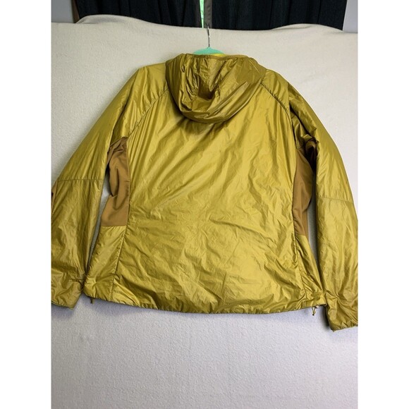 REI Co-Op Jacket Women's 1X Large Gold Flash Insulated Hybrid Hoodie Primaloft - Picture 2 of 10